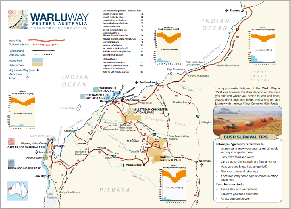 Warlu Way - Map