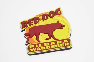 Magnet - 3D Red Dog