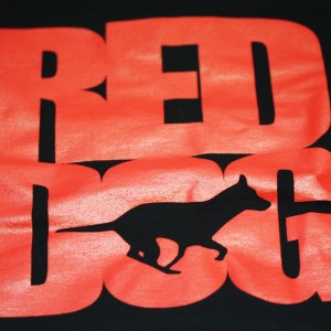 TShirt - Ladies Red Dog Black 2